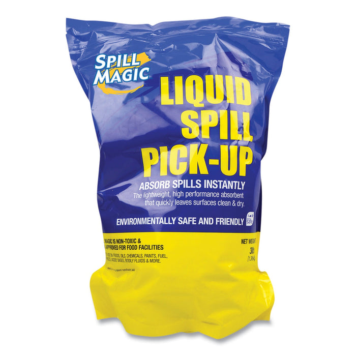 Spill Magic Sorbent, 4 qt, 3 lb Bag