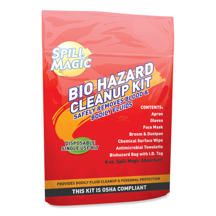 Spill Magic Biohazard Spill CleanUp, 0.75 x 6 x 9
