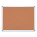 MasterVision Earth Cork Board, 24 x 36, Aluminum Frame