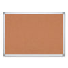MasterVision Earth Cork Board, 36 x 48, Aluminum Frame