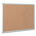 MasterVision Earth Cork Board, 36 x 48, Aluminum Frame