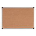 MasterVision Value Cork Bulletin Board with Aluminum Frame, 48 x 71, Natural