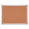 MasterVision Earth Cork Board, 48 x 72, Aluminum Frame