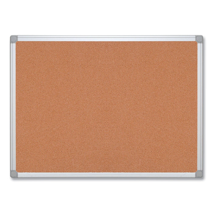 MasterVision Earth Cork Board, 48 x 72, Aluminum Frame