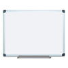 MasterVision Porcelain Value Dry Erase Board, 36 x 48, White, Aluminum Frame