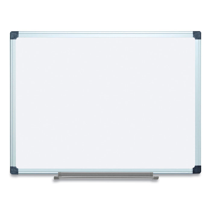 MasterVision Porcelain Value Dry Erase Board, 36 x 48, White, Aluminum Frame