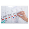 MasterVision Monthly Planner, 36x24, Silver Frame