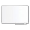 MasterVision Ruled Planning Board, 48 x 36, White/Silver