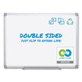MasterVision Earth Easy-Clean Dry Erase Board, 48 x 72, Aluminum Frame