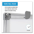 MasterVision Earth Easy-Clean Dry Erase Board, 48 x 72, Aluminum Frame