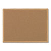 MasterVision Earth Cork Board, 24 x 36, Wood Frame
