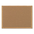 MasterVision Earth Cork Board, 24 x 36, Wood Frame