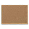MasterVision Earth Cork Board, 48 x 72, Wood Frame
