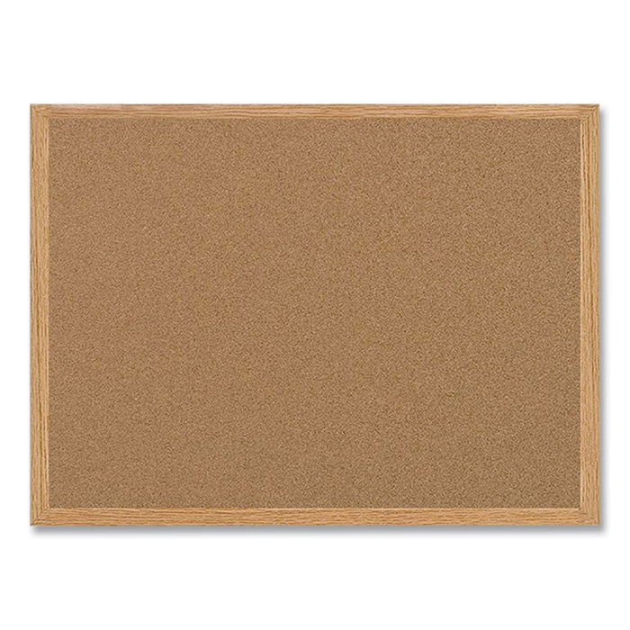 MasterVision Earth Cork Board, 48 x 72, Wood Frame