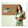 MasterVision Earth Cork Board, 48 x 72, Wood Frame