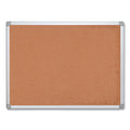 MasterVision Earth Cork Board, 18x24, Aluminum Frame