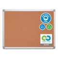 MasterVision Earth Cork Board, 18x24, Aluminum Frame