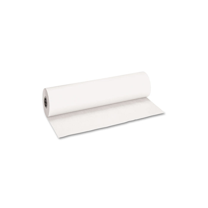 Pacon Decorol Flame Retardant Art Rolls, 40 lb Cover Weight, 36" x 1000 ft, Frost White