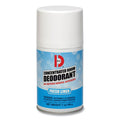 Big D Industries Metered Concentrated Room Deodorant, Fresh Linen Scent, 7 oz Aerosol Spray, 12/Box