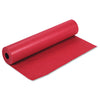 Pacon Rainbow Duo-Finish Colored Kraft Paper, 35 lb Wrapping Weight, 36" x 1,000 ft, Scarlet
