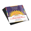 Prang SunWorks Construction Paper, 50 lb Text Weight, 9 x 12, Black, 50/Pack