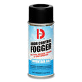 Big D Industries Odor Control Fogger, Mountain Air Scent, 5 oz Aerosol Spray, 12/Carton
