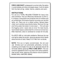 Big D Industries Fire D One Shot Aerosol, 5 oz Aerosol Spray, 12/Carton