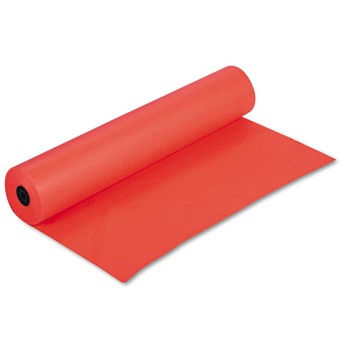 Pacon Rainbow Duo-Finish Colored Kraft Paper, 35 lb Wrapping Weight, 36" x 1,000 ft, Orange