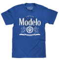 Cerveza Modelo Beer T-Shirt - Royal Blue by Tee Luv
