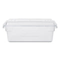 Rubbermaid Food/Tote Box Lids, 12 x 18, Clear, Plastic