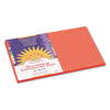 Prang SunWorks Construction Paper, 50 lb Text Weight, 12 x 18, Orange, 50/Pack