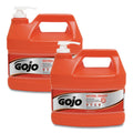 GOJO NATURAL ORANGE Pumice Hand Cleaner, Citrus, 1 gal Pump Bottle, 2/Carton