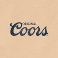 Original Coors Rodeo Legend Double Sided Beer Logo T-Shirt - Cream by Tee Luv