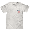 Coors Banquet Beer Front and Back Faded Graphic T-Shirt - Ash Gray