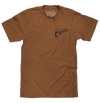 Coors Original Rodeo Cowboy Front/Back T-Shirt - Brown Sugar