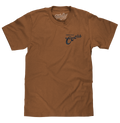 Coors Original Rodeo Cowboy Front/Back T-Shirt - Brown Sugar by Tee Luv