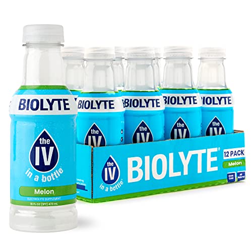 Biolyte Electrolyte Drink – Melon Flavor (12 Pack / 16.9 Fl Oz) by Pasteur Pharmacy
