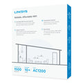 LINKSYS AC1200 Wi-Fi Router, 5 Ports, Dual-Band 2.4 GHz/5 GHz
