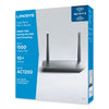 LINKSYS AC1200 Wi-Fi Router, 5 Ports, Dual-Band 2.4 GHz/5 GHz