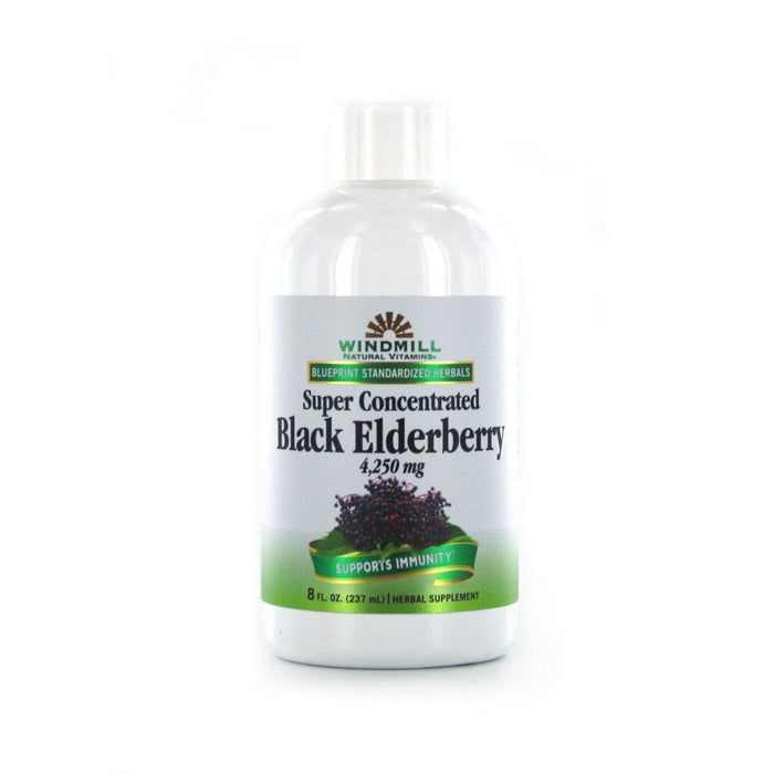 Windmill Natural Vitamins Super Concentrated Black Elderberry, 8 Fl Oz by Pasteur Pharmacy