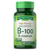 Nature's Truth High Potency Balanced B-100 B- Complex Quick Release Capsules