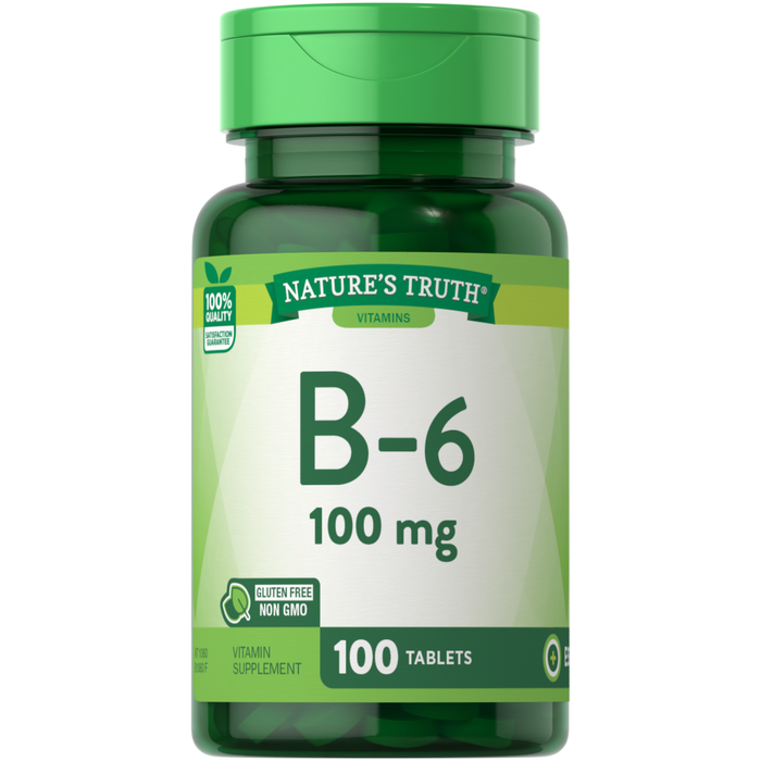 Nature's Truth Vitamin B-6 100 Mg Tablets by Pasteur Pharmacy