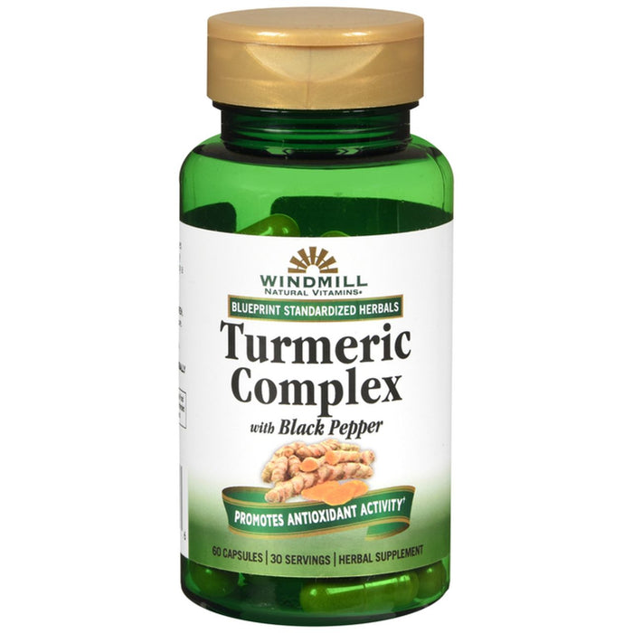 Windmill Turmeric Complex 1500 Mg With Black Pepper Capsules by Pasteur Pharmacy