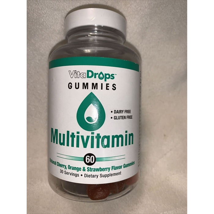 VitaDrops vitaDrop GUMMIES MULTIVITMINS 60 Ct Dairy Free Gluten Free Natural Vitamins by Pasteur Pharmacy