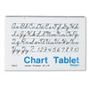 Pacon Chart Tablets, Unruled, 24 x 16, White, 25 Sheets