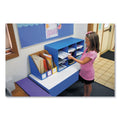 Bankers Box Classroom Literature Sorter, 9 Compartments, 28.25 x 13 x 16, Blue