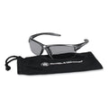 KleenGuard Equalizer Safety Glasses, Gun Metal Frame, Smoke Lens, 12/Box
