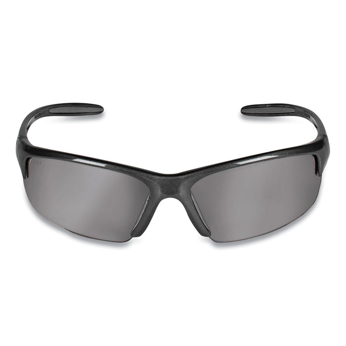 KleenGuard Equalizer Safety Glasses, Gun Metal Frame, Smoke Lens, 12/Box