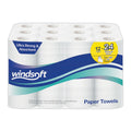 Windsoft Premium Kitchen Roll Towels, 2-Ply, 11 x 6, White, 110/Roll, 12 Rolls/Carton