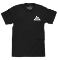 Coors Light Cold as the Rockies Left Chest Front and Back Print T-Shirt - Black by Tee Luv